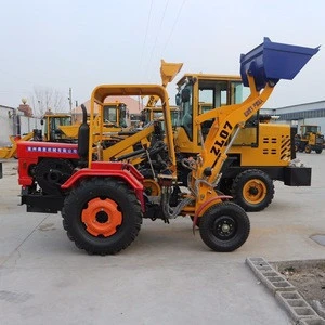 Earth moving type machinery loader ZL07 small wheel loader