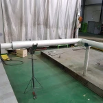 East Pipes transparent color double wall wire steel wrap plastic tube for underground transfer made in Korea