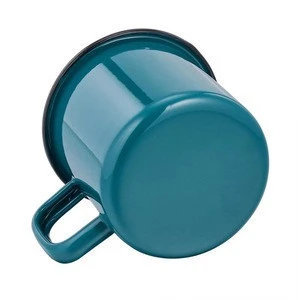 Eco-Friendly Durable SGS Approval Custom Size 8oz Enamel Mug