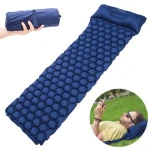 Eco-friendly inflatable camping mat traelling lightweight mat comfortable nylon pillow mat