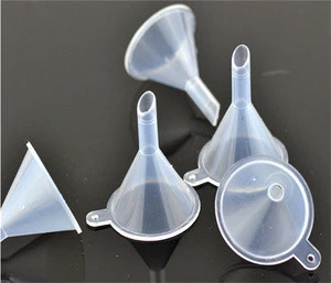 Eco-friendly mini plastic funnel, tundish, cosmetic tool