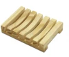 Eco-friendly Natural Wooden Soap Dish Soap Storage Rack For Bathroom