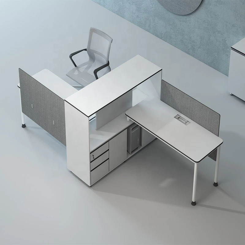 Eco-friendly Office Furniture E1 Standard Melamine Working Desk