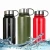 Import Eco-friendly Wide Mouth Cheap Large Army Custom Logo Drink Hot Double Wall Vacuum Insulated Stainless Steel Sports Water Bottle from China