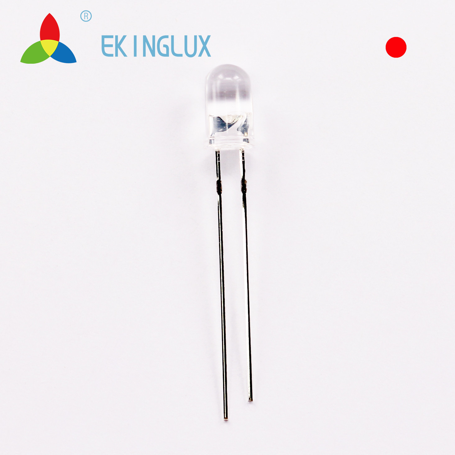 Buy Ekinglux Best-selling 5mm Red Led 5mm High Brightness Oval Led ...