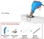 Electric Hot Foam Cutter Knife Grooving Wire Styrofoam Engraving Tool Kit With Blade Small Slotting Board DIY Sculpture