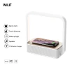 Elegant Design Multifunction 3-Grade Brightness Led Night Lamp with Wireless Charger and Wireless Speaker