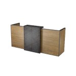 Elegant modern design office furniture superego office counter design front table reception desk