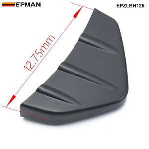 EPMAN Universal Modified ABS Rear Bumper Lower Air Diffuser Fin Splitter Body Spoiler Knife Kits EPZLBH125