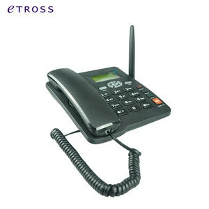 Etross 6588 Dual SIM card GSM Cordless desktop telephone
