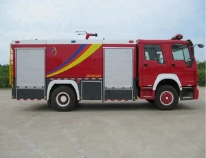 Euro 3 Mini 5000 liter Water Tank Fire Fighting Truck
