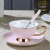 Import European Ceramic Cup Saucer Set Afternoon Flower Tea Cup White Porcelain Coffee Cup With Spoon from China