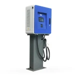 EV dc charger 20kW 40kW 7 inch display touch screen electric car charging station floor installation commercial charging station