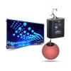 Event Decoration Celling Lift DMX Kinetic Ball LED Stage Light For DJ