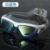 Factory Custom Branded Fashionable Racing Sport Eyewear Anti-Fog Swimming Goggles