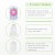 Factory Custom Printing Empty 15-50ml Sunscreen Cream Soft Tubes Cosmetics Packaging Plastic PE Airless Pump Tube for Cream