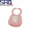 Import Factory Customized Cute Animal Food Waterproof silicone Big Pocket Baby Bib With Openning Food Catcher from China