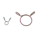 factory customized Pipe clamp hose clamp adjustable single wire clamp