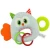 Import Factory direct plush animal rattles silicone teething ring soft baby teether from China