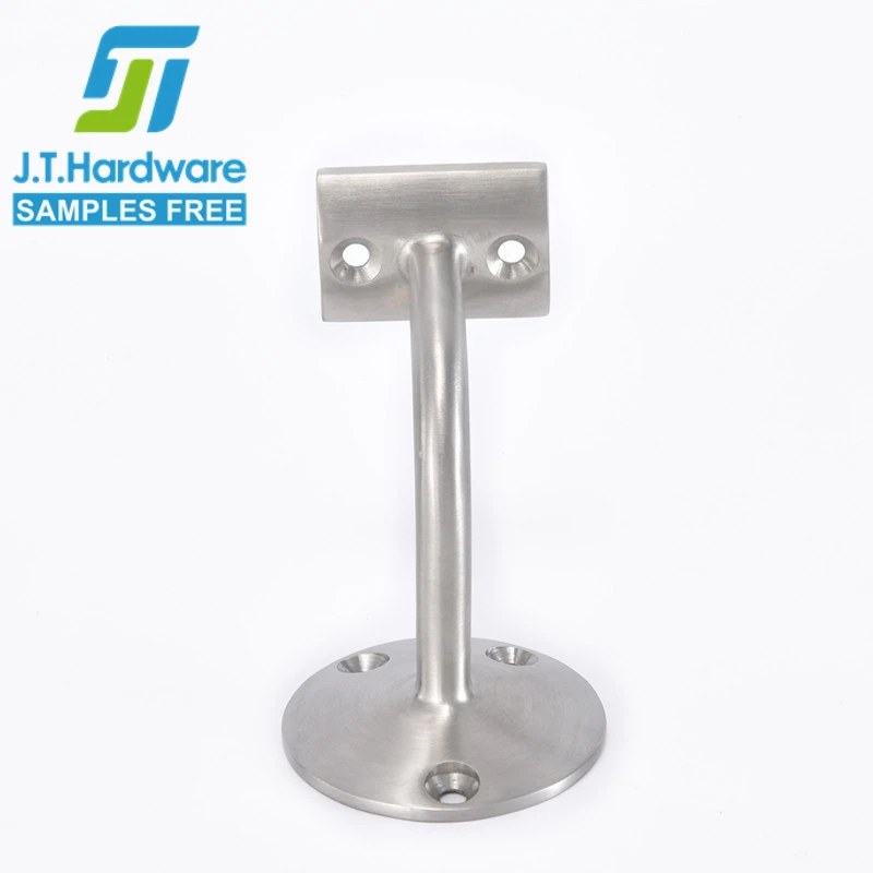 Factory direct sale stainless steel 304 316 one part die casting strong handrail bracket for tubing