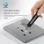 Import Factory Direct Sale UK Standard Glass Wall Switch Light 16A Socket ISO CE IEC Certificates Universal Double Pole Electrical from China