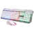 Import Factory direct sales of ergonomic USB luminous gaming keyboard and mouse from China