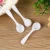 Import Factory direct selling wholesales and retails free shipping food grade short handle plastic scoop powder spoon 0.5g from China