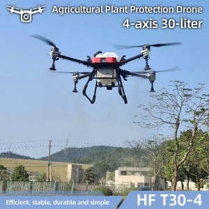 Factory Direct Wholesale 30L 4-Axis 40kg Payload Agricultural Drone Mist Blower Sprayer Agriculture Crop Fumigation Dron Agriculture Battery Uav Sprayer