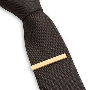 Factory Directly Selling Skinny Customer Size Wood Tie Bar Clip