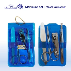 Factory Low Price Mini Manicure Set Nail Clippers Pouch Manicure Set