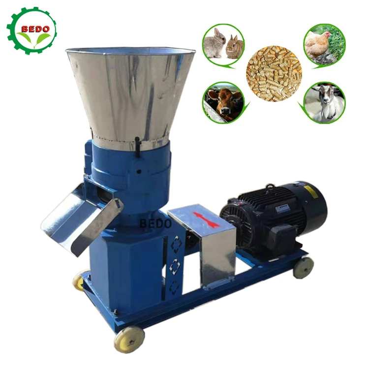 Factory Price Chicken Hen Broiler Feed Pellet Machine For Making Poultry Feed