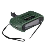 Factory Price Emergency Solar Hand Crank Portable Radio for Household and Outdoor Emergency with AM FM LED Flashlight SOS Alarm