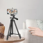 Factory Price Extendable Aluminum 3110 tripod cellphone and digital camera stand holder