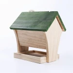 Factory price Wooden Birdhouses Pet Bed Birds Breeding Cages Cage Outdoor Decorated Wood Carved Bird Houses