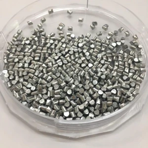 Factory supply 5N 99.999% Zinc Zn metal pellets/granules, ingots