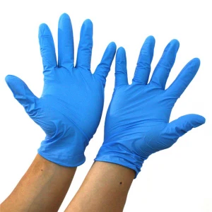 Factory Supply Gloves Cleaning Gloves Food Grade Powder Free Nitrile Gloves