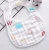 Import factory wholesale 8-layer gauze U-shaped customized baby printing  pure cotton absorbent thickened Baby Bib from China