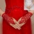 Import Factory wholesale fashionable bridal gloves lady fancy wedding dress gloves from China