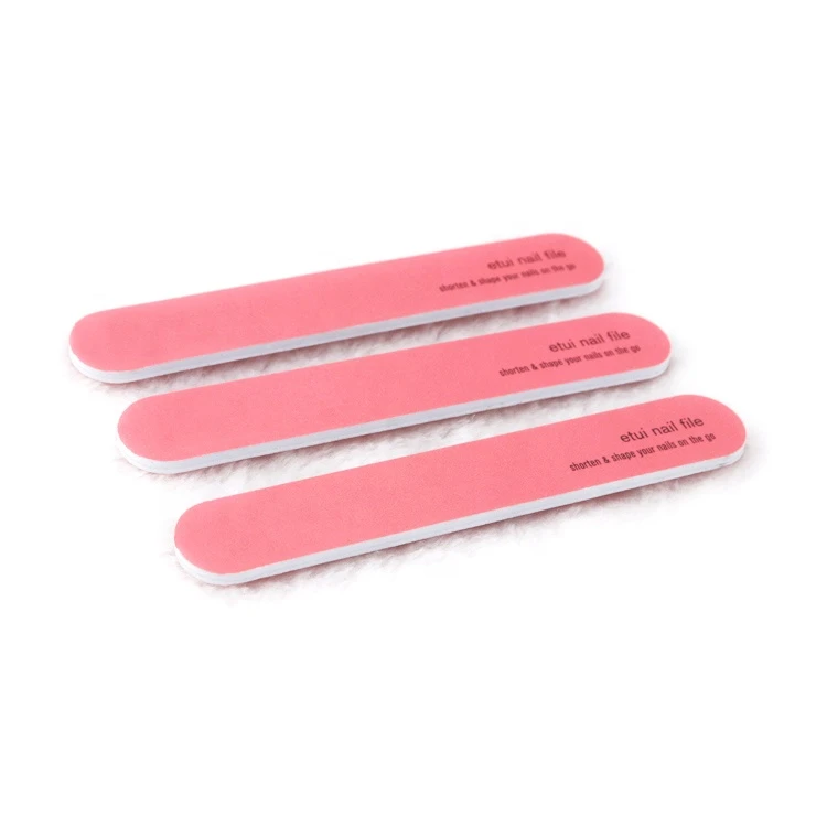 Factory Wholesale High Quality Double Side Colorful  Professional  Nail File