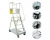 Import Factory Wholesale Steel Folding Stair/ladder/Ladder Truck from China