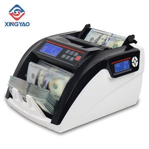Fake Money Detector Banknote Money  Counter  5800D UV/MG  detector de billete falso  LCD Display Note Counting Machine