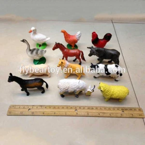 Farm Animal Figure Toy/PVC Farm Animal Models cartoon mini plastic toys