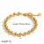 Import Fashion 18K Real Gold Plated Heart Pendant Beaded Necklace Bracelet Tarnish Free Stainless Steel Jewelry For Women from China