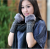 Import fashion girl 100%acrylic Faux Mitten Knitted fingerless Winter gloves from China