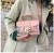 Import Fashion Messenger Bag Chain women Rivets Transparent Square Pvc Handbag Clear Jelly Bag Shoulder Bag from China
