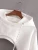 Import fashion style curved short hoodies for women  drawstring short hoodies women solid custom sweatshirt from China