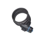 Fashion style electronic bicycle lock remote bike cable lock spiral lock