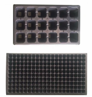 Fashion style PP / PVC material plastic tray seeding with low price seedling tray small