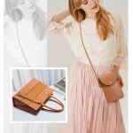 Fashion trendy PU leather bags crocodile pattern women luxury handbags ladies 4 pcs hand bag and purse set