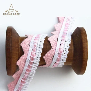 Fashionable OEM Cotton Lace Trimming For Bridal Apparel Home Decor